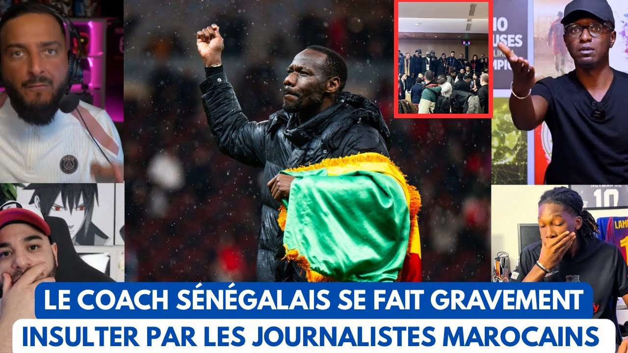 🚨😡GROSSE EMBROUILLE ENTRE PAPE THIAW EG LES JOURNALISTES MAROCAINS EN CONFÉRENCE DE PRESSE !