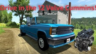 (BEST CUMMINS MOD?) BeamNG- Drive in the Cummins Powered D Series