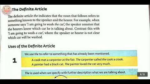 Articles | Everyday English Grammar | Class 6th | Chapter 8