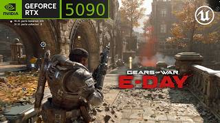 Gears of War: E-Day Horde Siege | RTX 5090 [4K] إعدادات فائقة، تتبع الأشعة مُفعل | Ryzen 7 9800X3D screenshot 5