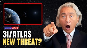 A Dark Object Without a Tail Just Appeared Between Earth and 3I/ATLAS | Michio Kaku