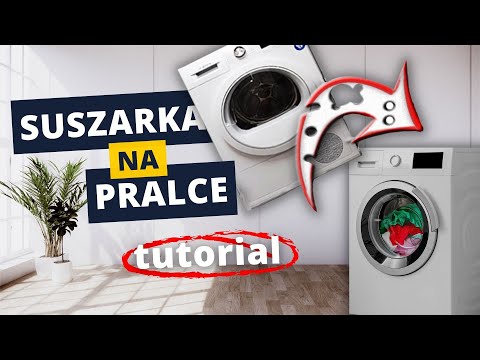 Jak podłączyć suszarkę do prania na pralce? Tutorial  | MO #028