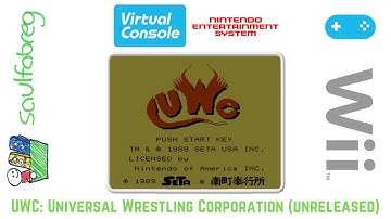 UWC: Universal Wrestling Corporation [UNRELEASED GAME!] (NES) | Wii VC iNJECT by saulfabreg