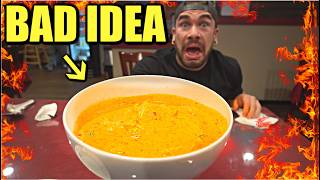 Trying The WORLD'S SPICIEST THAI CURRY CHALLENGE WITH CAROLINA REAPERS (2 MILLION SCOVILLE)