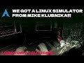 WE GOT A LINUX SIMULATOR FROM MIKE KLUBNIKA!!! | S.P.L.I.T withount commentary