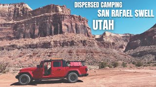 Dispersed camping along the banks of the San Rafael River, San Rafael Swell, Utah.