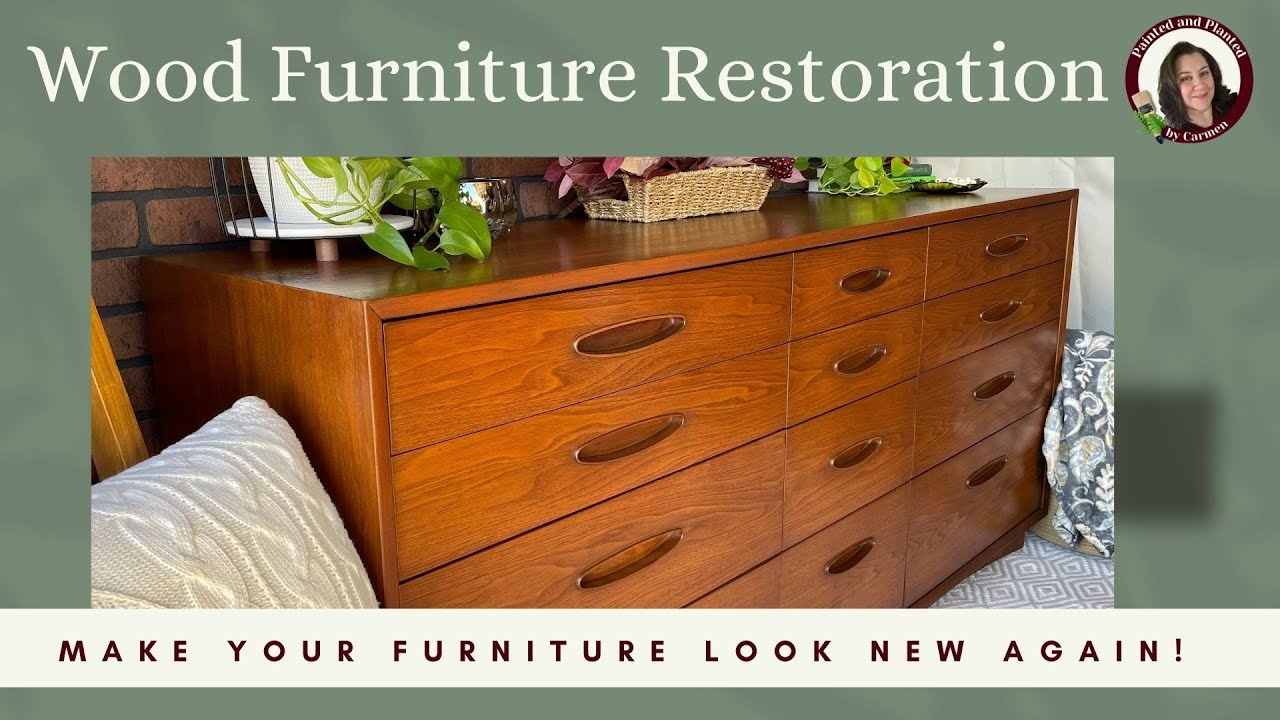 Restoring Furniture RESTORING LUSTRE TO OLD FURNITURE Shop At Blu