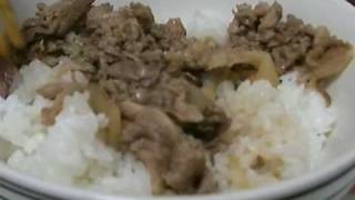 電子レンジで楽々！牛丼を作ってみよう