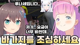 경찰에게도 예외없는 루나의 바가지 요금
