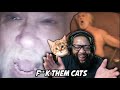 F THEM CATS | The Angry Grandpa - 100 ways to love a cat Reaction!!!