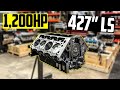 Building a 1200hp rated 427 ls  supercharged