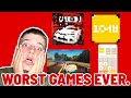 These Games Have 1 Star For a Reason.