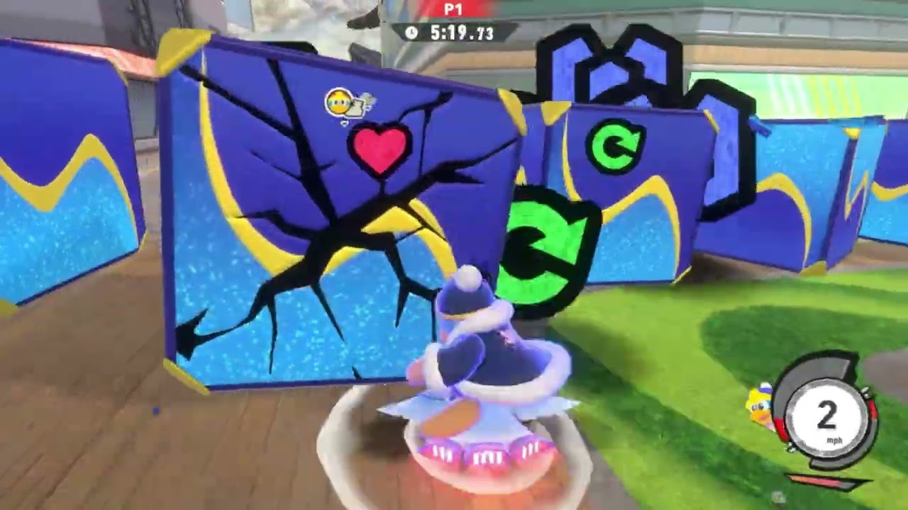 Kirby Air Riders - 7 minutes of City Trial with King Dedede All Color Palettes