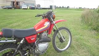 1978 Honda xl 250