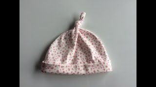 #DIY Knotted Baby Hat |Tutorial