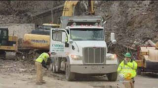 PennDOT Meeting With Residents Displaced By Route 30 Collapse