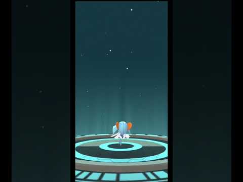 Shiny Ralts evolves into... #Kirlia #pokemon #pokemongo #shiny #fairy #psychic #Ralts #telepathy