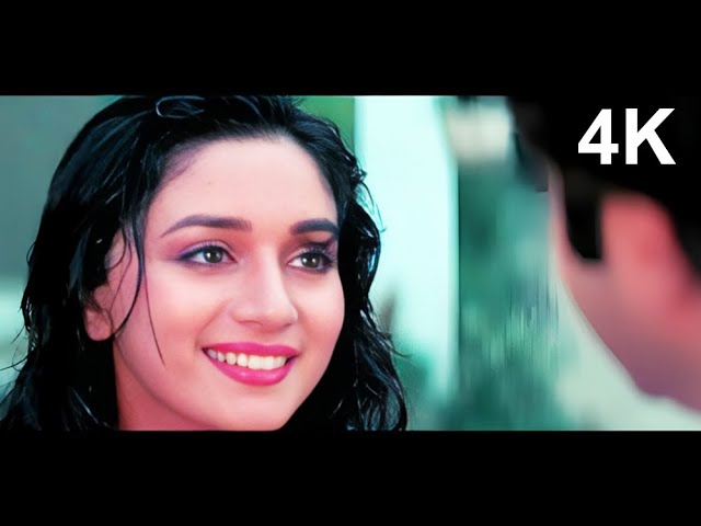 4K VIDEO | So Gaya Yeh Jahan So Gaya Aasman | Tezaab Movie Song | Madhuri & Anil Kapoor | Chunky