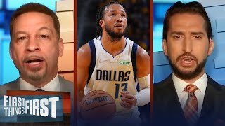 Knicks to go all in on Jalen Brunson with a four-year, $110M offer | NBA | FIRST THINGS FIRST
