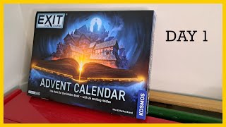 Exit Advent Calendar 2023 - Day 1