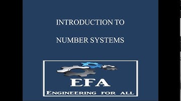Introduction to number system - Digital Electronics