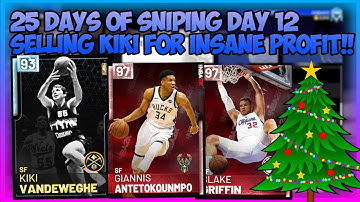 NBA2K19 25 DAYS OF SNIPING - MADE INSANE PROFIT ON SNIPE - WHAT PINK DIAMOND TO GET?