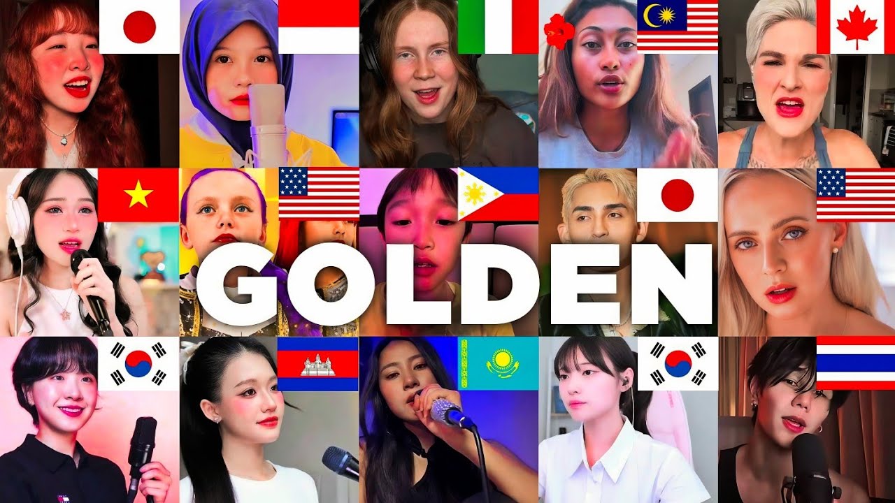 GOLDEN - HUNTRI/X - Who Sang It Better - Kpop Demon Hunters (20 Different Countries)