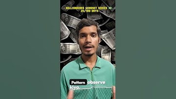 “The Secret Billionaire Skill No One Talks About | Pattern Spotting 🔥 | Mindset Shift You Need”