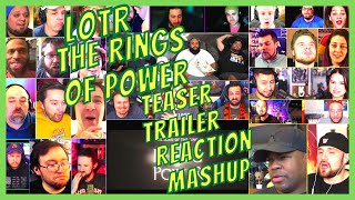 LORD OF THE RINGS: THE RINGS OF POWER - TEASER TRAILER - REACTION MASHUP - [ACTION REACTION]