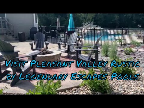 Living Legendary: Legendary Escapes Swimming Pools/Ask the Pool Guy''s Pleasant Valley Rustic Pool