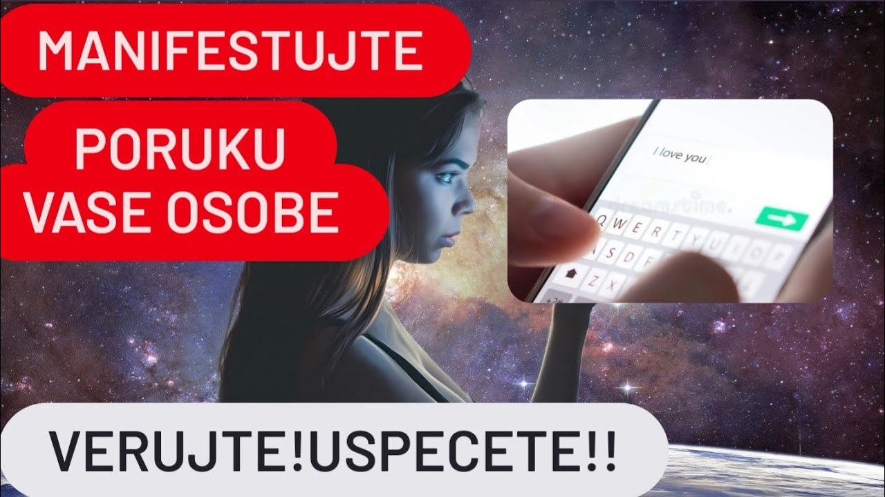 🌈Manifestujte PORUKU vase osobe kroz meditaciju📱VERUJTE!🙏USPECETE!!💯