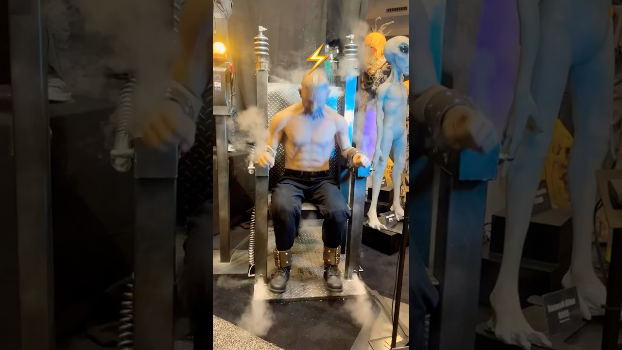 Electric Chair⚡️🔥 #horror #electricchair #transworld