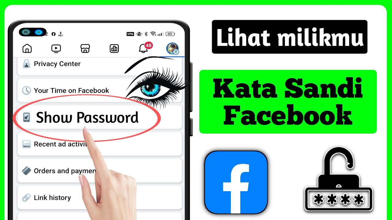 Cara Melihat Kata Sandi Facebook Anda (2024) | Cara Melihat Kata Sandi ...