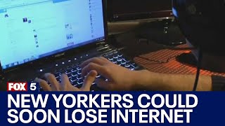 Some NY families could soon lose internet access