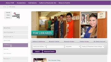 How To: Locate a Specific Journal in the FSW Library Databases