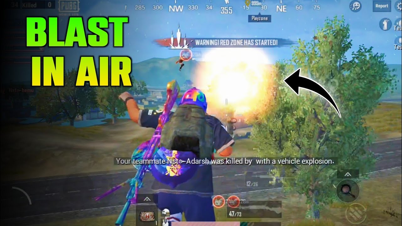 ?Stunt in Air Gone Wrong | Pubg Lite Best Funny Moments in Stunt | Pubg Funny Moments #shorts