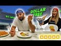 Making the best RATED 5 STAR meal using ONLY Dollar Tree Food!