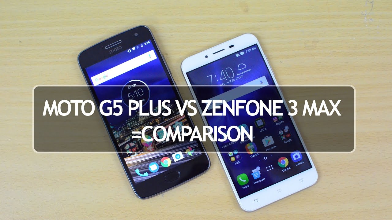 Motorola moto g5 plus vs asus zenfone 3