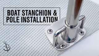 How to Replace a Stanchion Base and Pole