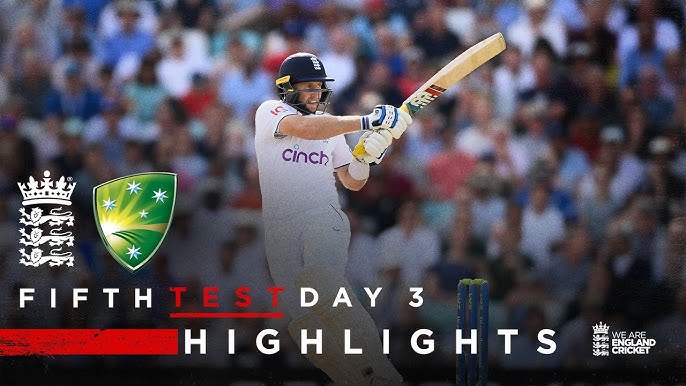 Test Finely Poised, Highlights - England v Australia Day 2