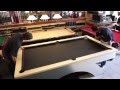 How To Make A Fabric Pool Table Cover