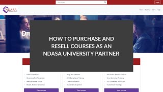 NDASA tutorial
