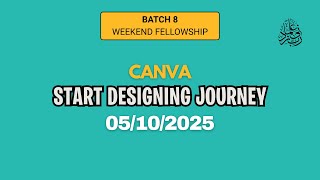🔴Start your journey as creative designer - Live Session 1 - Batch 8
