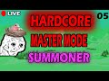 [SOLO] HARDCORE MASTER MODE | Summoner Only | Homework Then Hardmode? | !discord !commands