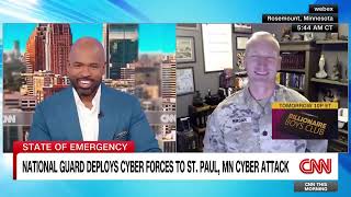 National Guard deploys cyber forces to St  Paul, Minnesota cyber attack
