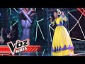 Angelyn canta vivir lo nuestro  la voz kids colombia 2021