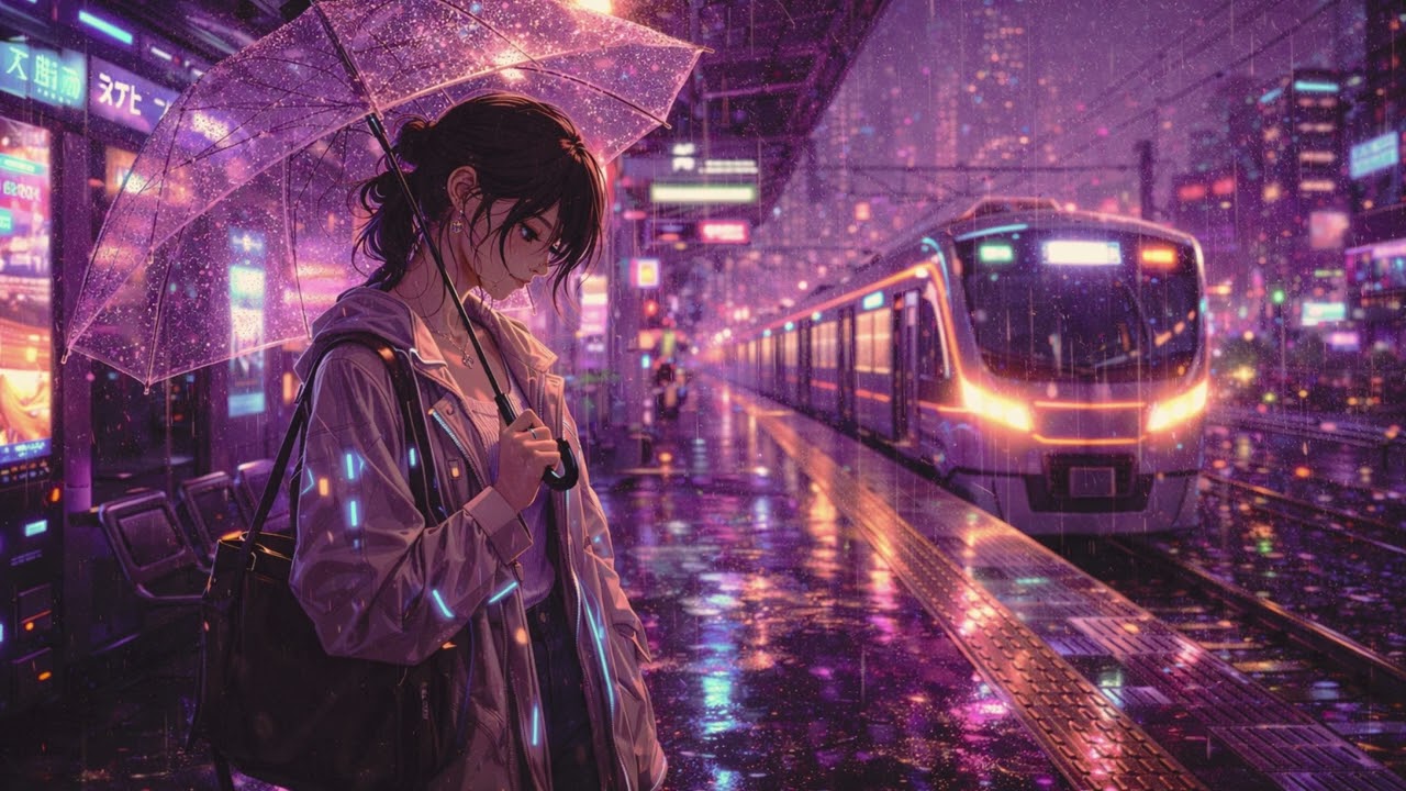 Lo-Fi🎧chill そっと寄り添う雨 Sleep|Relax|Study|cozy