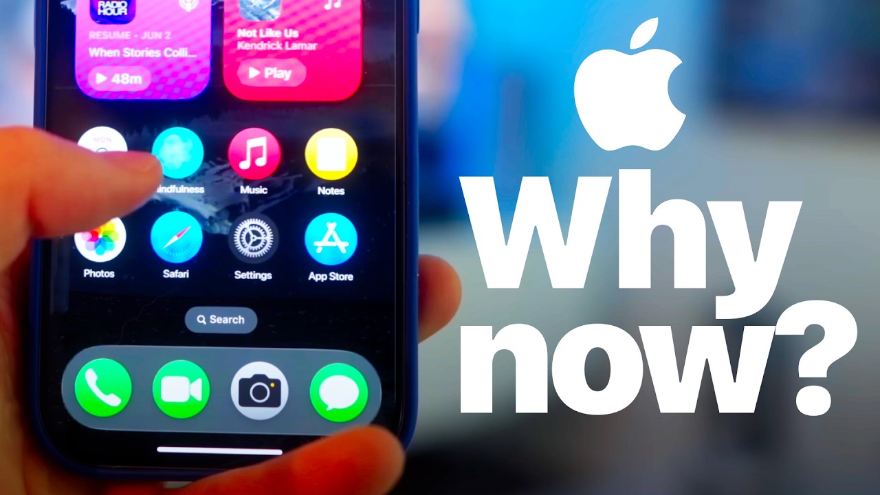 Risk Ios Apple's BIGGEST risk in years! iOS 26 - YouTube