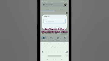 cara membuat folder dan menyimpan file di google drive