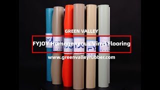 FYJOY Homogeneous Vinyl flooring #flooring #pvc #manufacturer by Green Valley Rubber flooring leader No views 2 hours ago 26 seconds